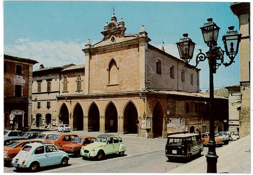 Ostra senigallia cartolina - ostra,