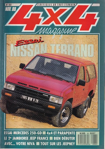 4x4 magazine nissan - 4x4, n°86