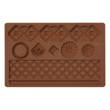 Stampo silicone fantasia Wilton macramè per fondente decorare decoro dolci Rotex