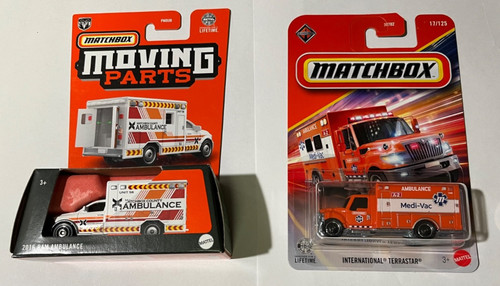 Matchbox moving parts - moving, 2016