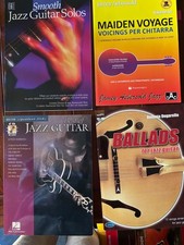Libri spartiti chitarra jazz -Jazz Guitar -  4 volumi