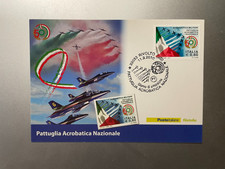 2010 Cartolina Filatelica Pattuglia Acrobatica Nazionale Frecce Tricolori