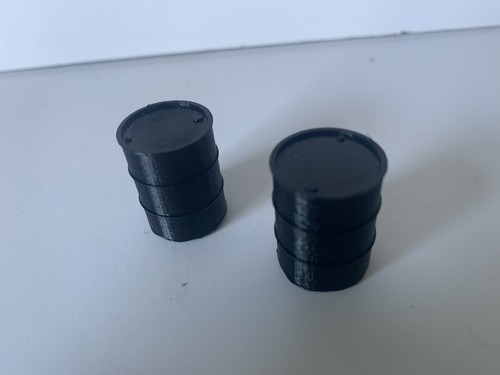 Fusti olio scala neri - fusti,