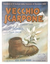 Spartito - Vecchio scarpone -
