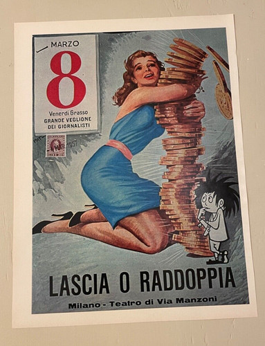 Stampa riproduzione manifesto - stampa,