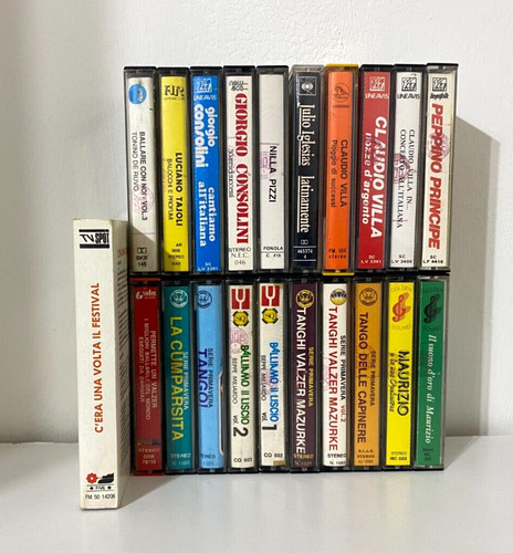 Lotto musicassette - 22,