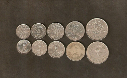 Arabia saudita 50 100 - 5, 10