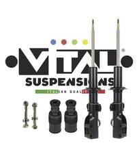 COPPIA AMMORTIZZATORI ANT. PANDA 4X4 ANT 1° SERIE Modello 141 Rialzati  3,5 Cm