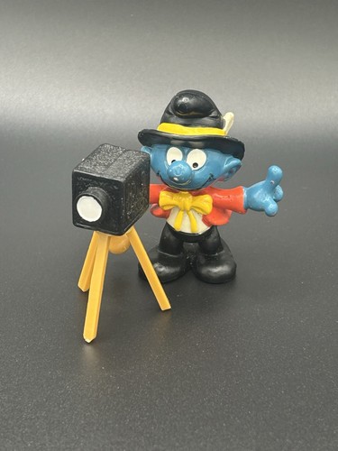 Photography smurf figure - photography,