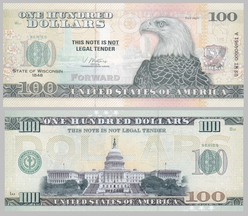 Usa 100 dollari - 100,