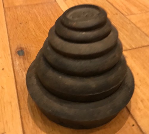 Early cast iron scale - iron,
