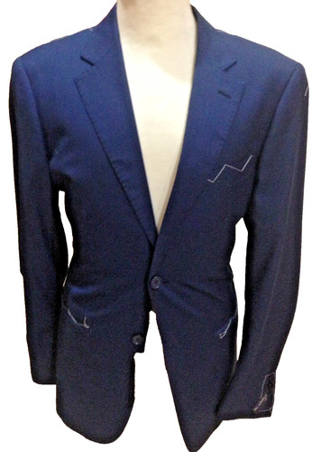 Abito uomo bluette fresco lana - uomo,