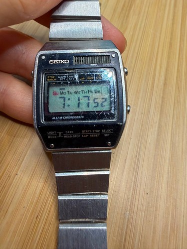 Seiko a158 503a - a158-503a, alarm
