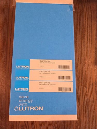 Lutron lwt blank - -, lwt-blank-wh-cpn7420