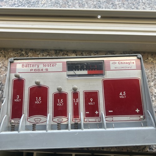 Battery tester vintage - battery,