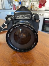 Asahi Pentax 6x7 con Obiettivo