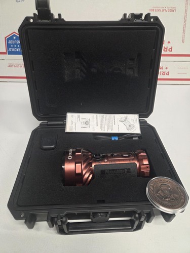 Olight marauder torcia in - 2,