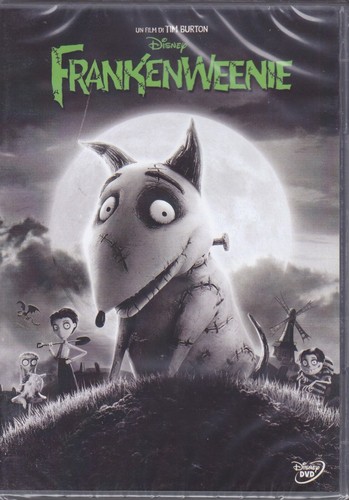 Dvd frankenweenie disney - frankenweenie, di