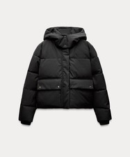 Giacca donna Zara corta puffer