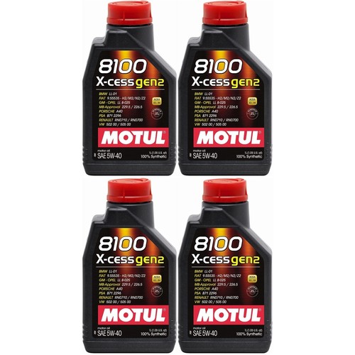 Olio motore 100 sintetico - 4x,