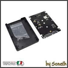CASE BOX CONTENITORE ADATTATORE ESTERNO SATA 2,5" PER SSD M.2 NGFF M2 B/B+M KEY