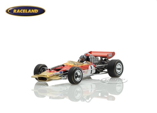 Lotus 49b cosworth - v8, gold