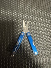 Leatherman Micra Multiutensile, Coltello, Forbici, Portachiavi, Blu! Ottime condizioni