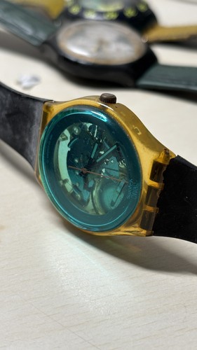 Swatch gent 1986 turquoise - gent,