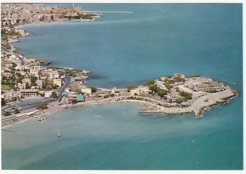Trani panorama aereo - trani,