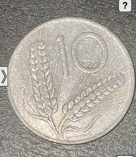 Moneta rara lire del - moneta, da