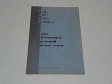 FIAT CORSO DI MANUTENZIONE IMPIANTI DI CLIMATIZZAZIONE 1996 (S)