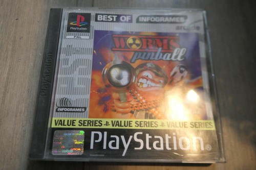 Jeu ps1 worms pinball - ps1,