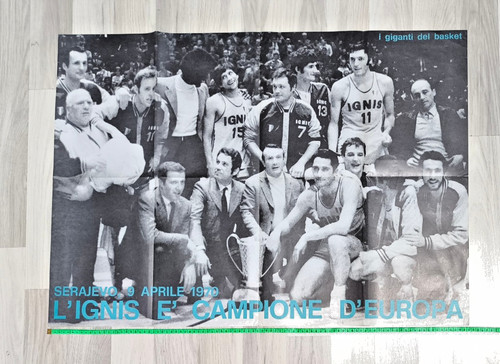 Raro poster vintage ignis - vintage,