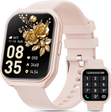 Smartwatch Uomo Donna,1.85" Orologio Smartwatch Con Chiamata Bluetooth E Rispost