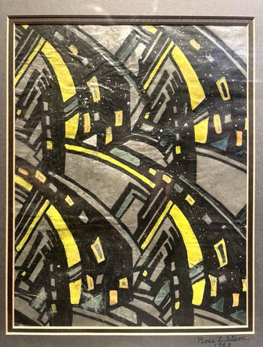 Quadro paesaggio urbano