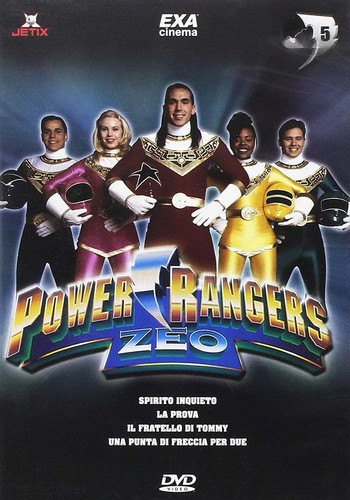 Dvd power rangers - dvd, zeo