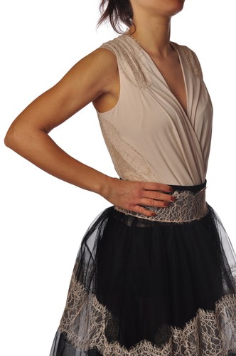 Blusa body senza maniche - , da