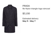 Giacca prada nylon double - giacca,