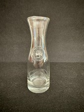 Antica Bottiglia Misura 2 Decilitri in Vetro Bollata da Osteria Piombo