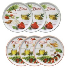 Set piatti pizza napoli - set, 6