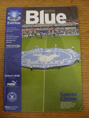 2003 everton v - v, aston