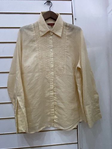 Camicia donna bianca misto