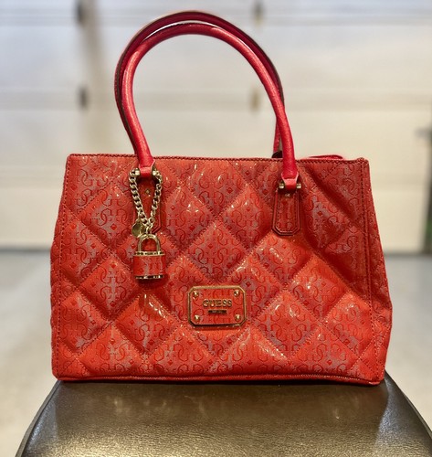 Borsa mano guess rossa - borsa,