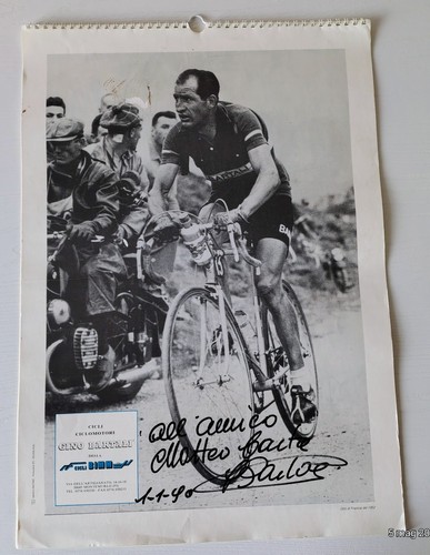 Autografi gino bartali - gino, su