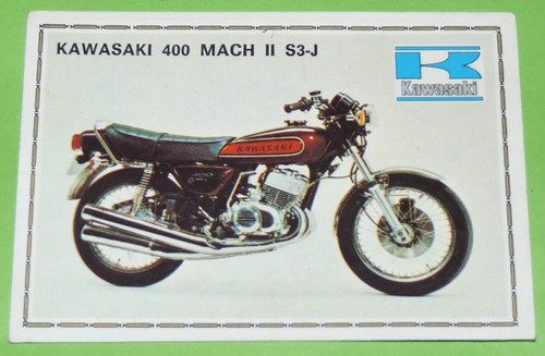 Kawasaki 400 mach s3 - ii, s3-j