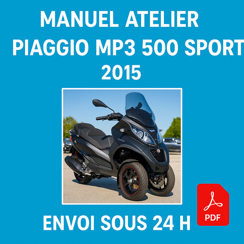 Manuel atelier piaggio - atelier, 500