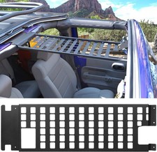 Barre portatutto rigide Molle portapacchi pannello bagagli per Jeep Wrangler JK 4 DR 2007-2018