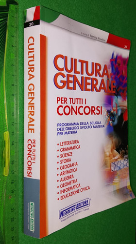 Libro cultura generale per - libro🟥cultura,