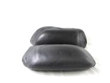 9191620 COPPIA FIANCHETTI SEDILI POSTERIORI IN PELLE NERA VOLVO V70 SW 2.5 D 103