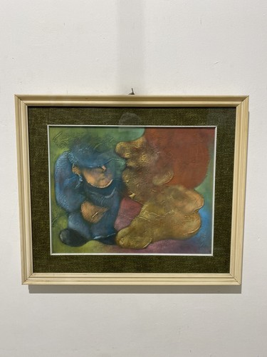 Quadro astratto dipinto - quadro,